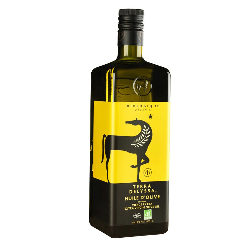 Biologische extra vergine olijfolie 1L - TERRA DELYSSA