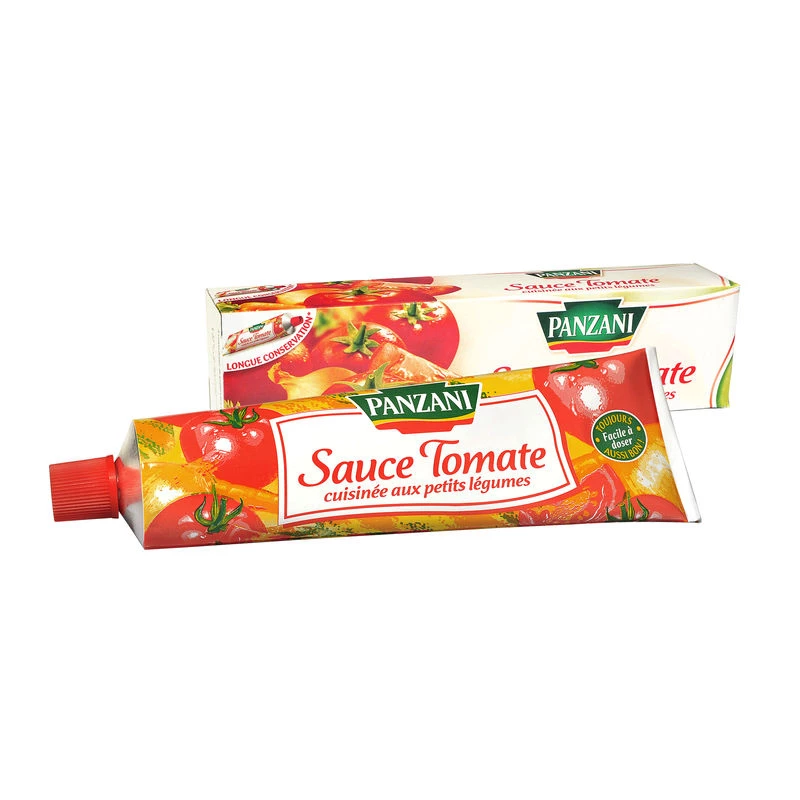 Sauce Tomate Cuisinée Aux Petits Légumes;  180g - PANZANI