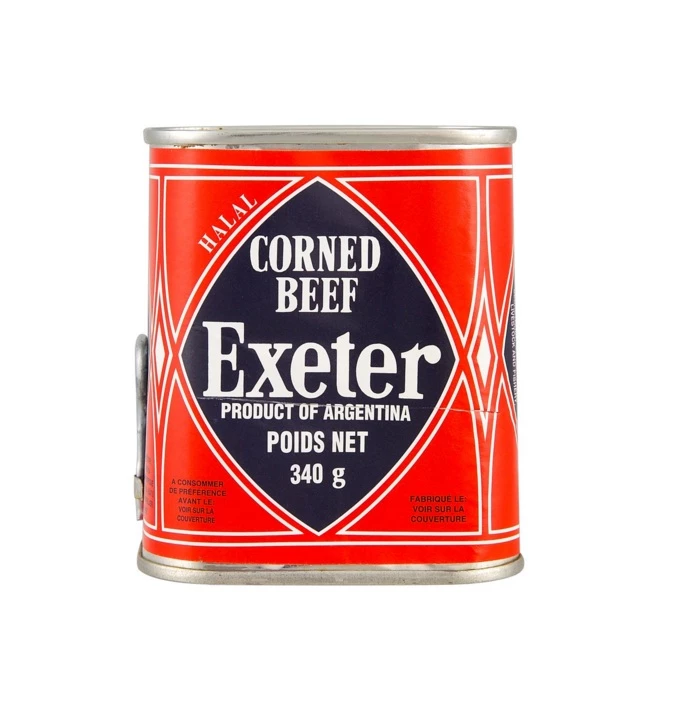 Carne en conserva Exeter Halal 340g - EXETER