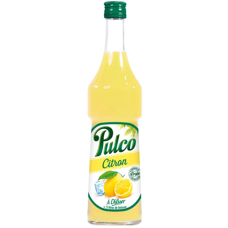 Concentré de citron à diluer 70cl - PULCO