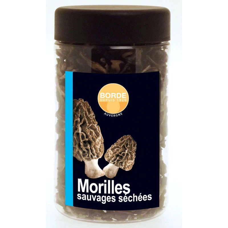Morilles Sauvages Sechées Extra;  25g - BORDE