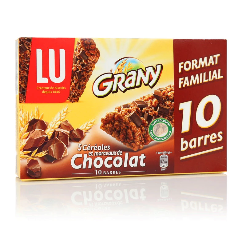 Grany Chocolat familial 208g - LU