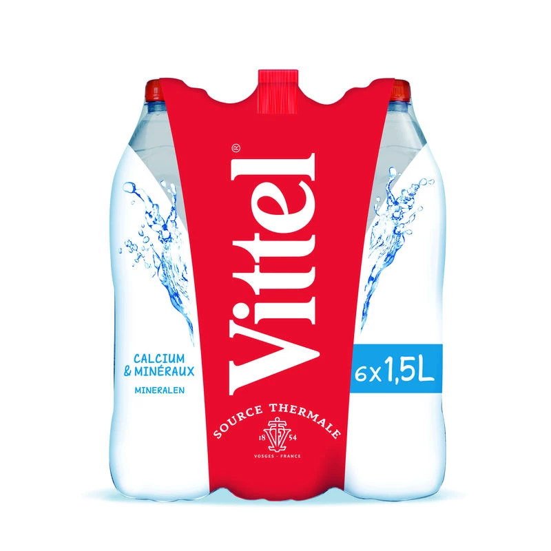 Mineral water 6x1;5L - VITTEL