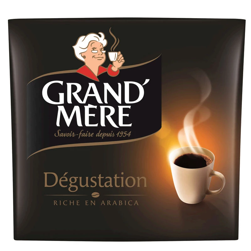 Café Moulu Dégustation 2x250g - GRAND' MÈRE