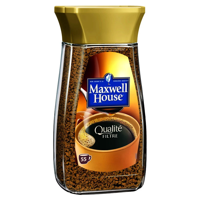 Soluble Coffee Quality Filter 100g - MAXWELL HOUSE