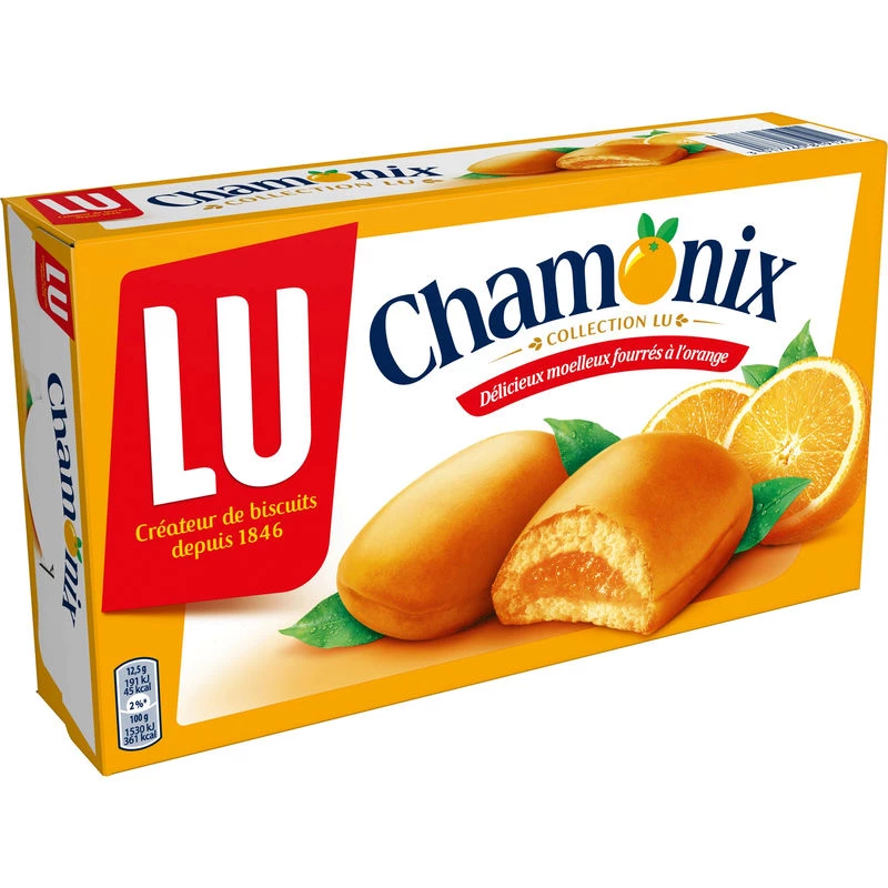 Chamonix zerkleinerte Orangen 250g - Lu