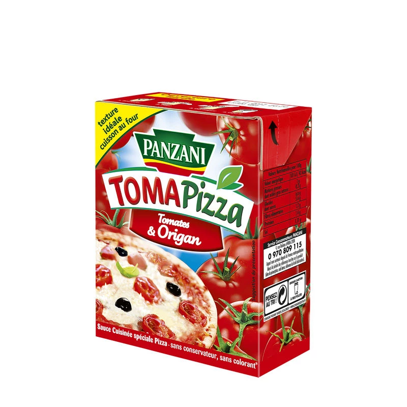 Saus Tomatenpizza; 390g - PANZANI