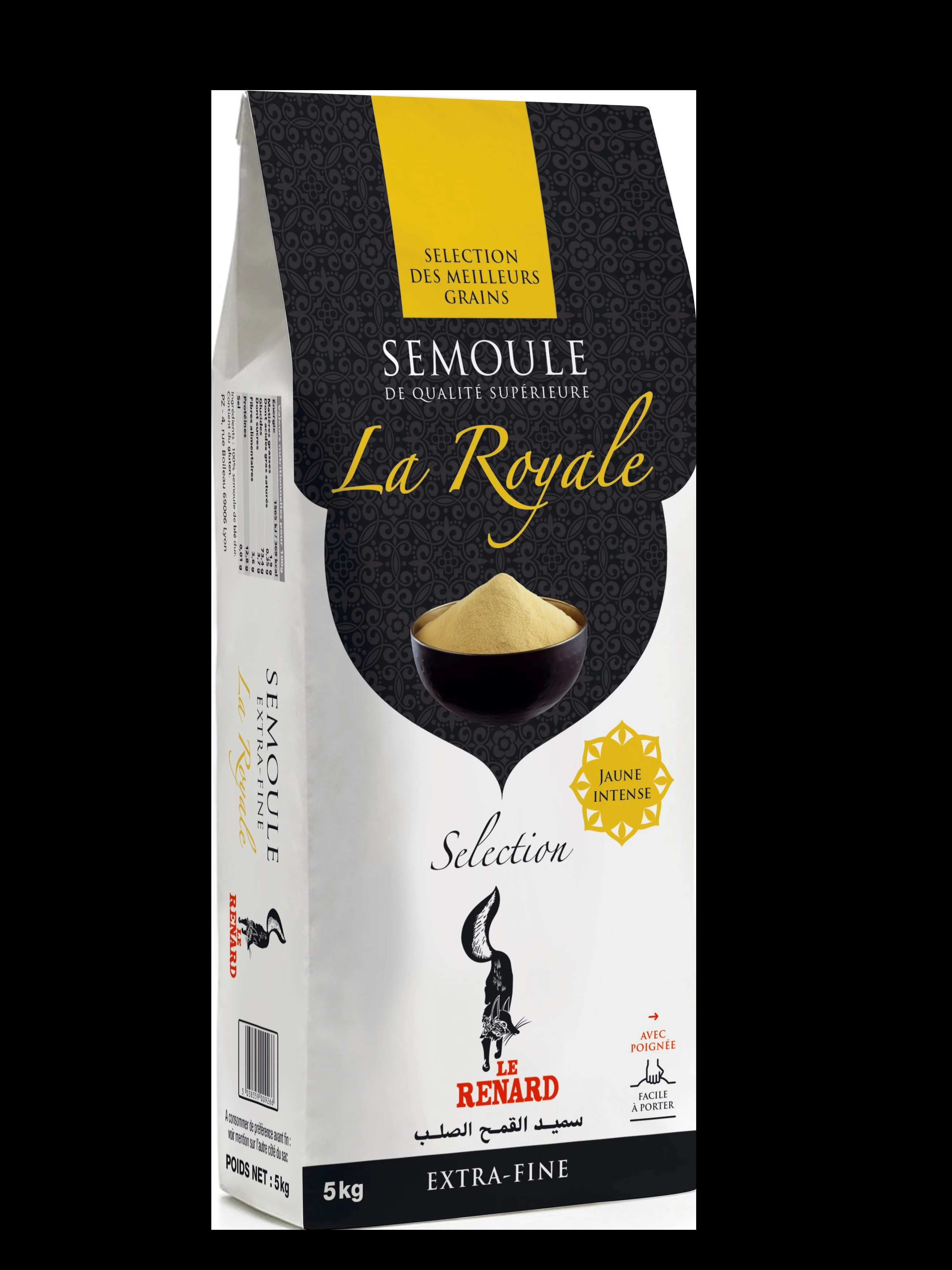 Sémola Royale Extra Fina 5kg - LE RENARD