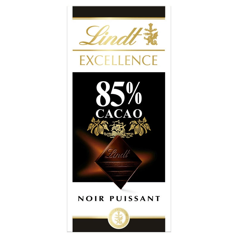 Таблетка Excellence Black 85% какао 100 г - LINDT