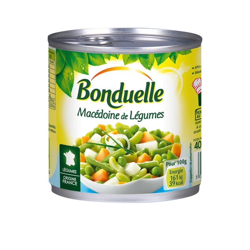 Mixed Vegetables, 265g - BONDUELLE