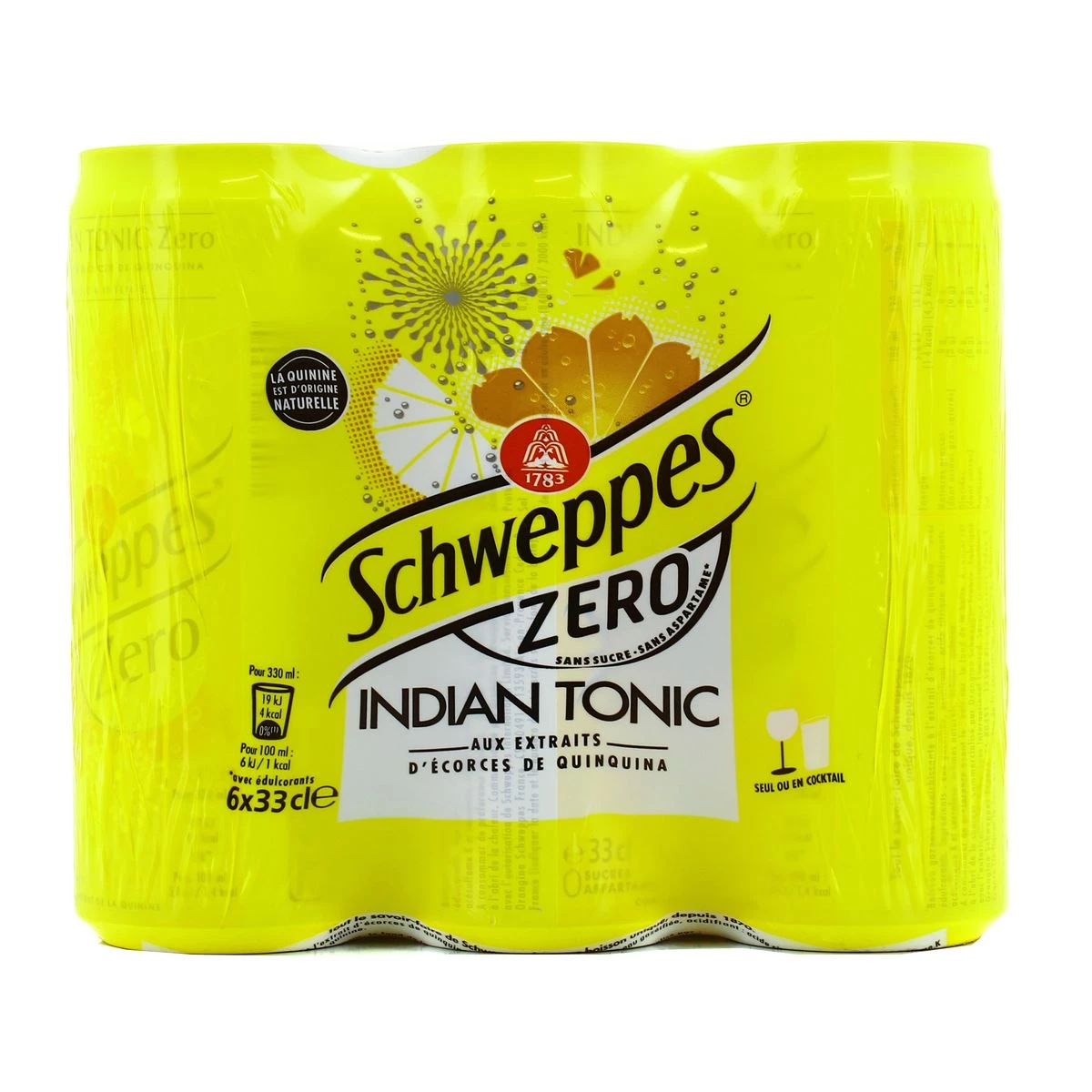Schwep Tonico Indiano Zero Bt 6x