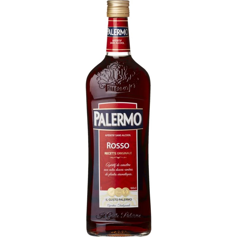 Orignial Rosso Alcoholvrij Aperitief, 1l - PALERMO
