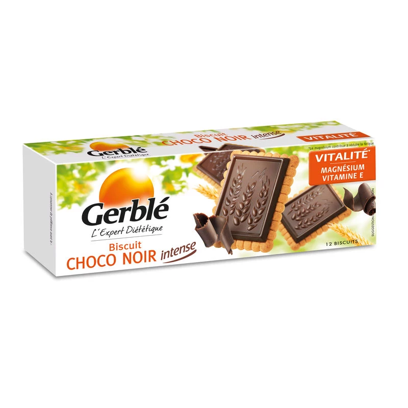 Dark chocolate biscuit 150g - GERBLE