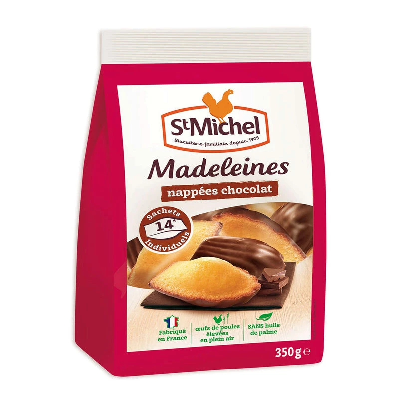 Madeleine Chocolade 350g - ST MICHEL