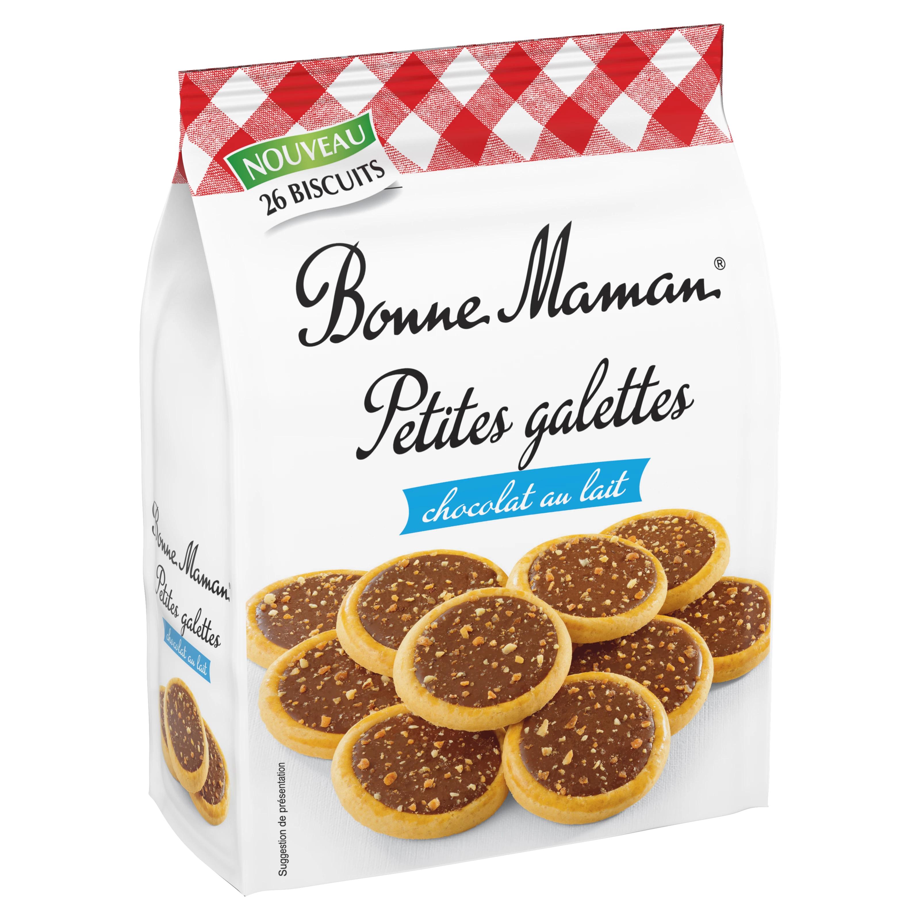 Маленькие пирожные из молочного шоколада 250г - BONNE MAMAN