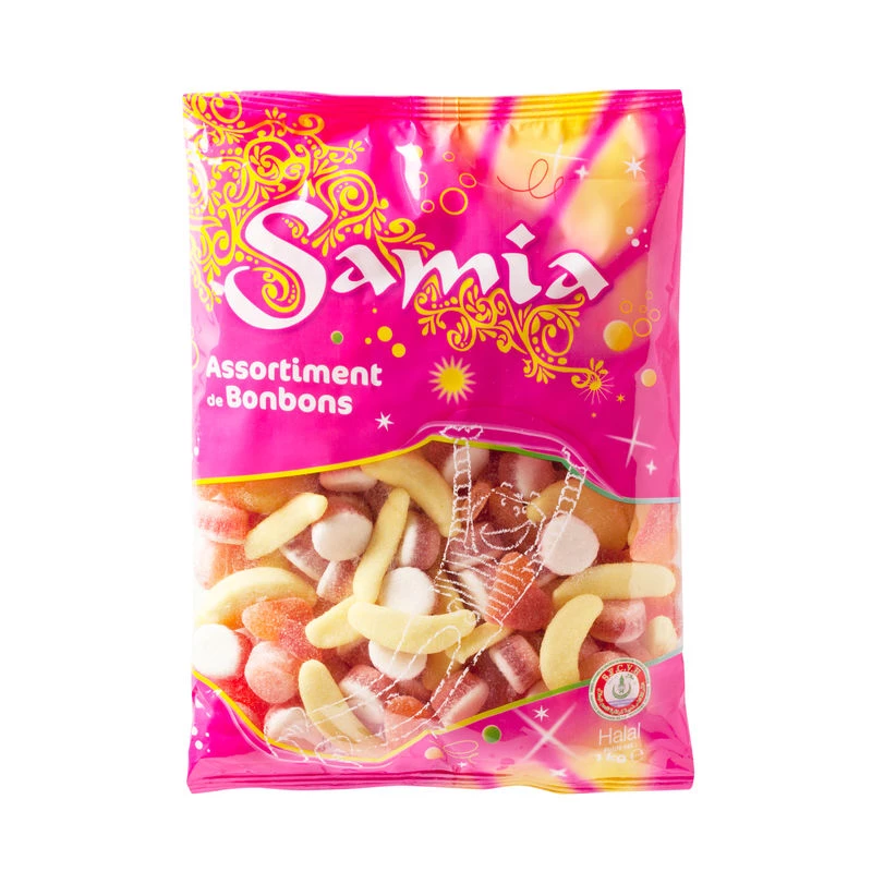 Assortiment Bonbons Cool mix Halal 1kg - SAMIA