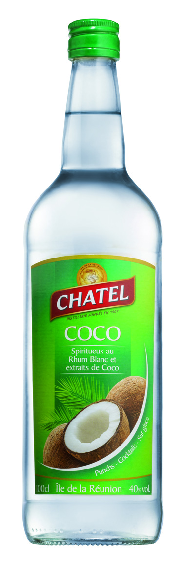 *Liquore di Rum Aromatizzato al Cocco 40° (6 X 1 L) - CHATEL