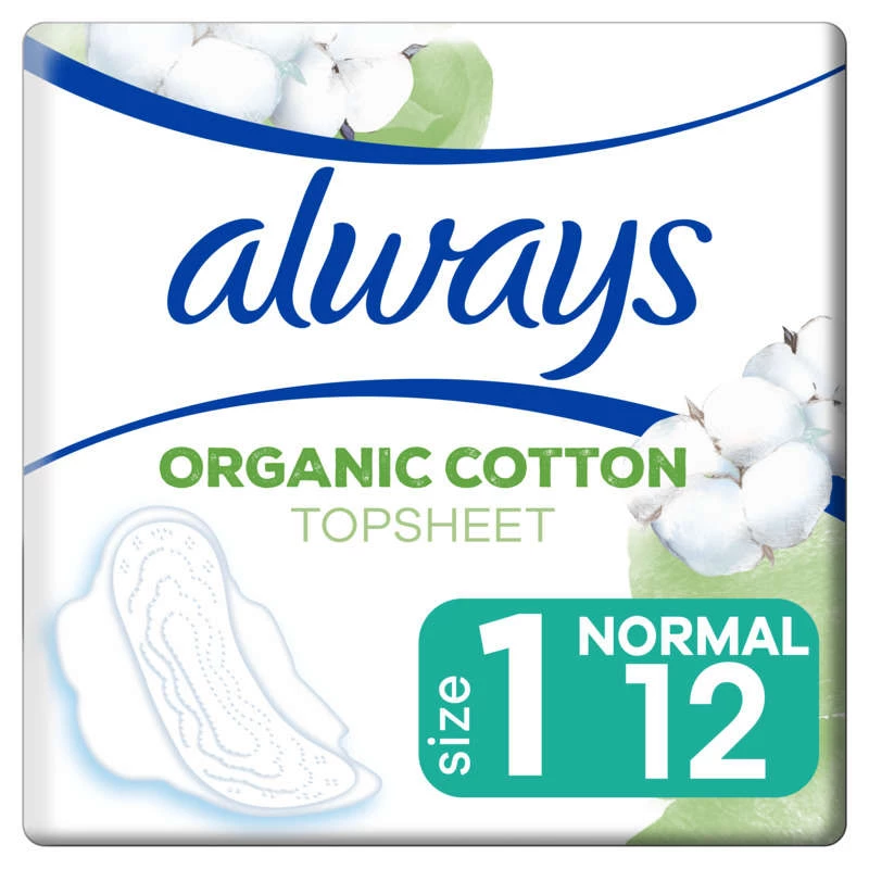 Serviettes Cotton Protection Ultra Normal X12 - ALWAYS