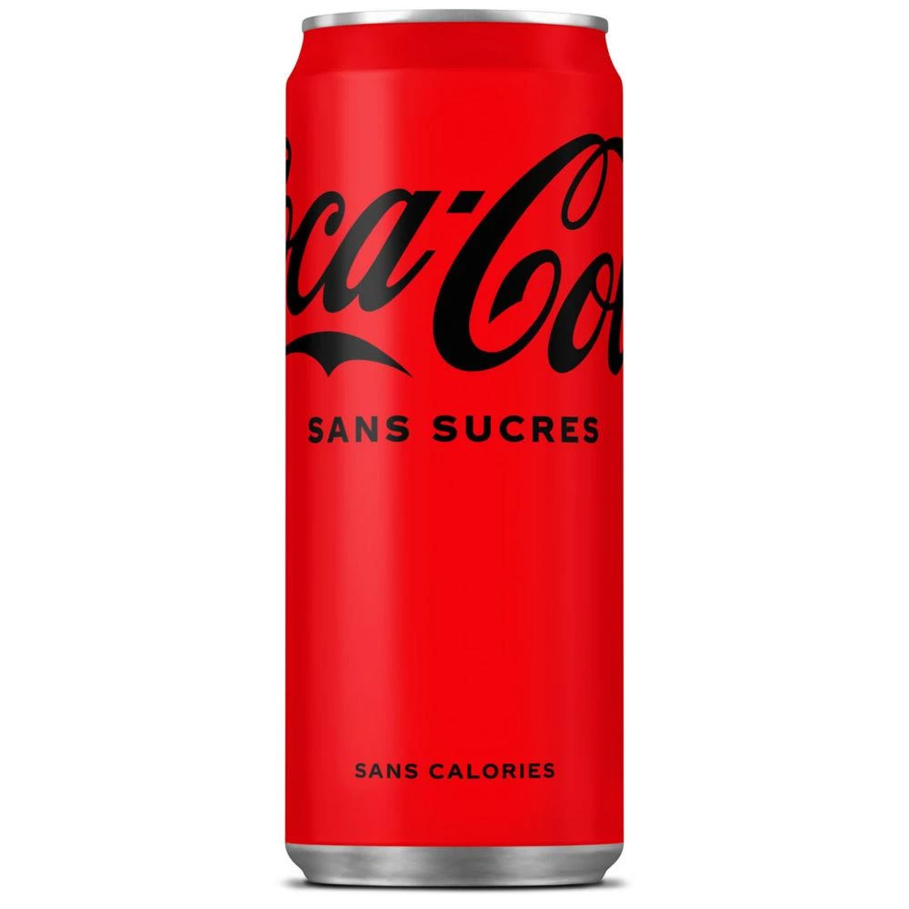 Soda Sans Sucre 33cl Fr X24 Slim - COCA-COLA