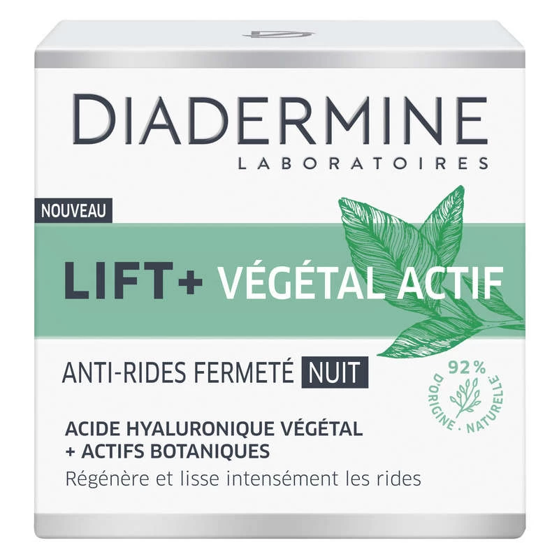 lift + Vegetal Actif anti-rides Nuit 50ml - DIADERMINE