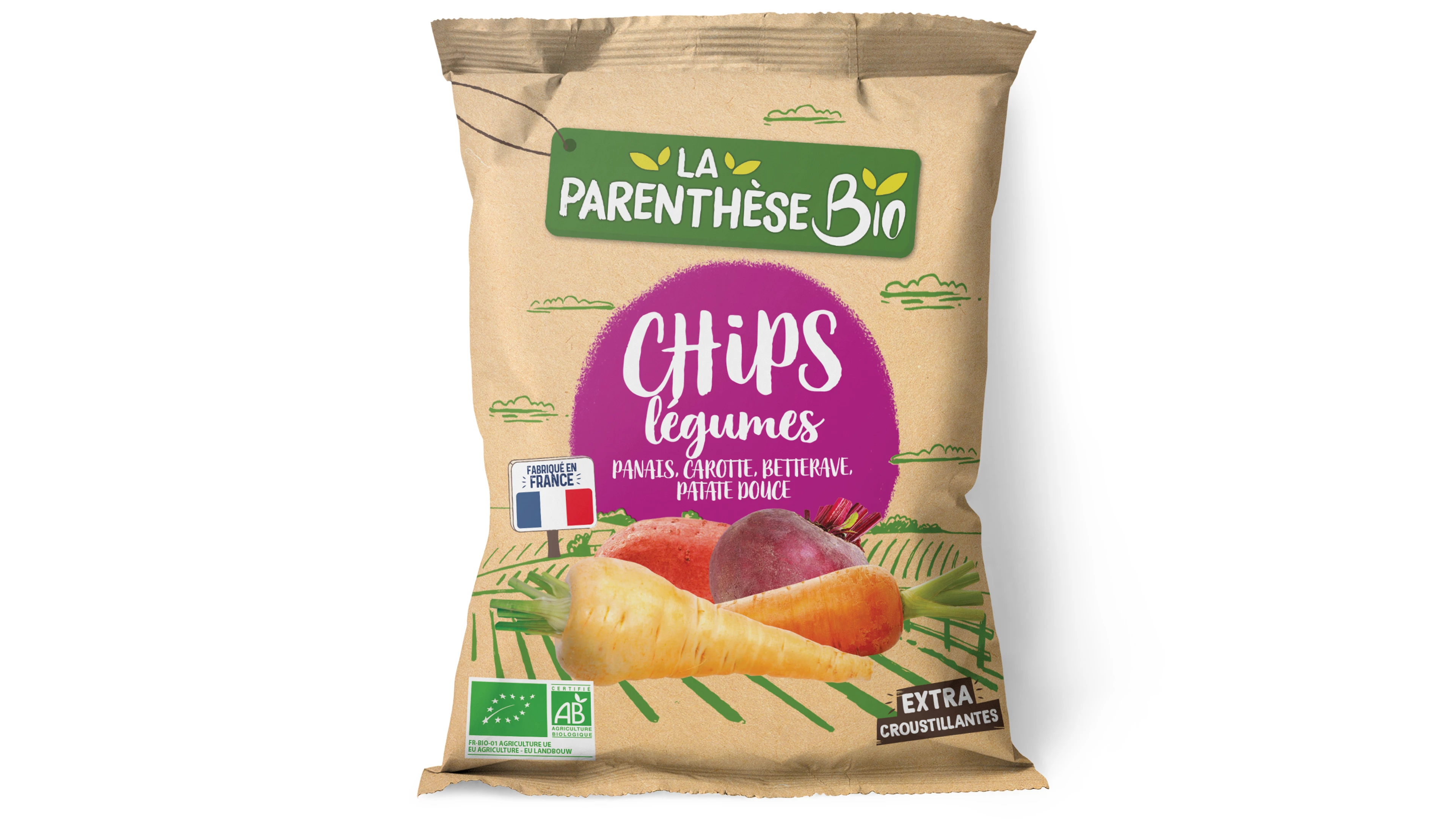 Chips Legumes Bio Lpb 75g
