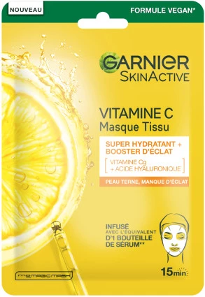 Тканевая маска с витамином С