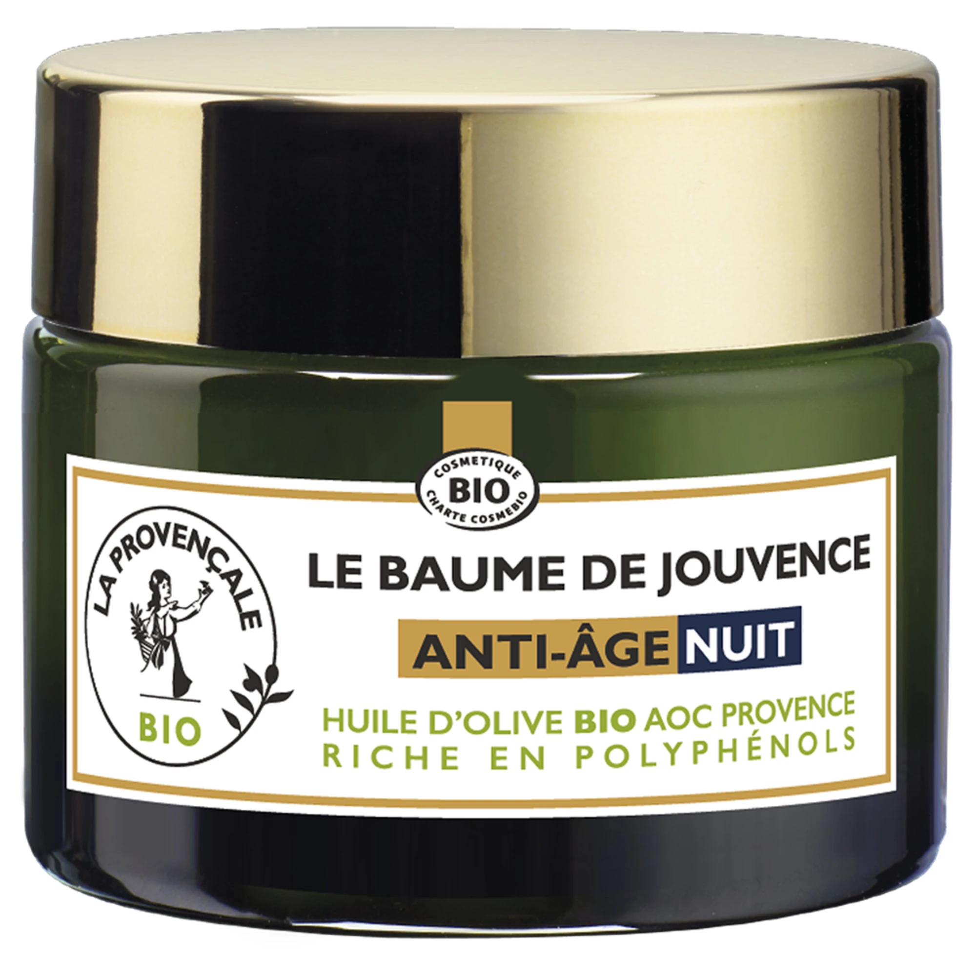 Organic Anti-Aging Night Cream, 50ml - LA PROVENCALE