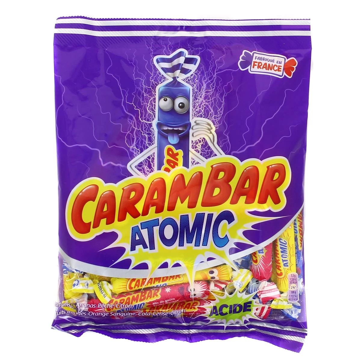 Sensas Atomsäure-Bonbon; 220g - CARAMBAR