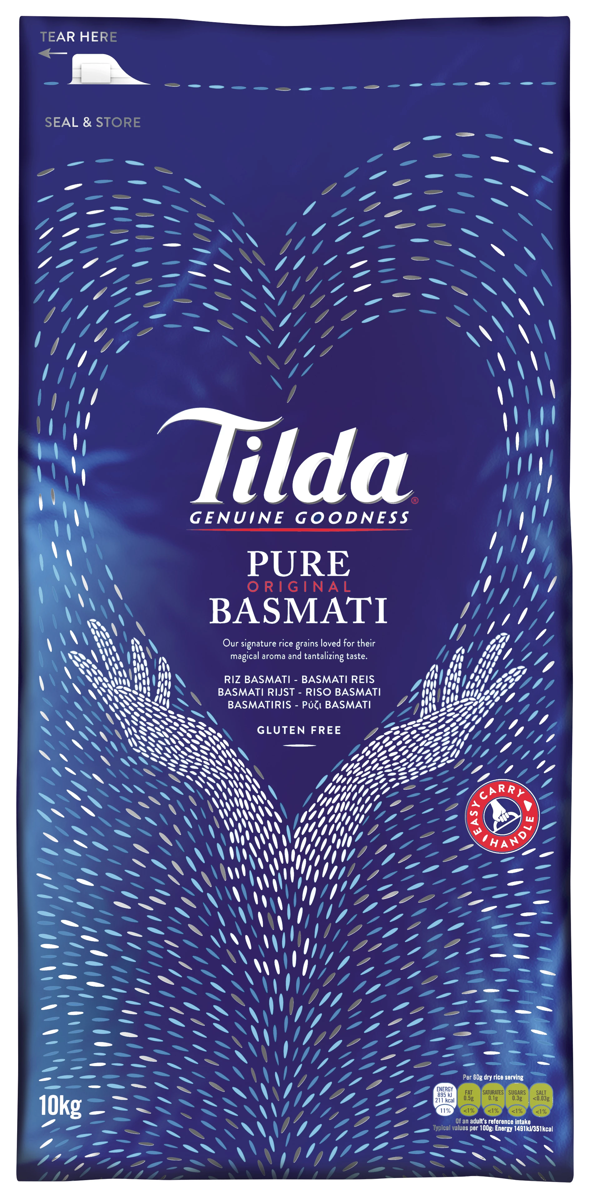 Riz Lange Basmati (1 X 10 Kg) - Tilda