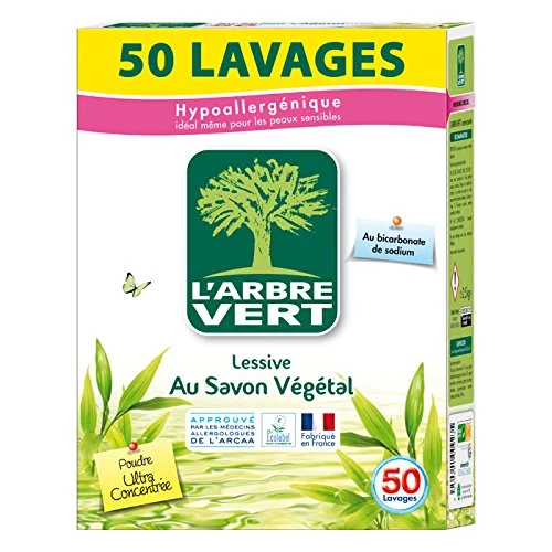 植物皂洗衣粉 2.5 公斤 - L’ARBRE VERT