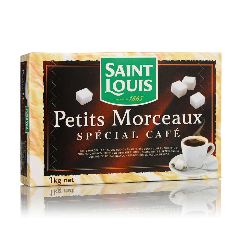 Sucre petits morceaux spécial café 1kg - SAINT LOUIS