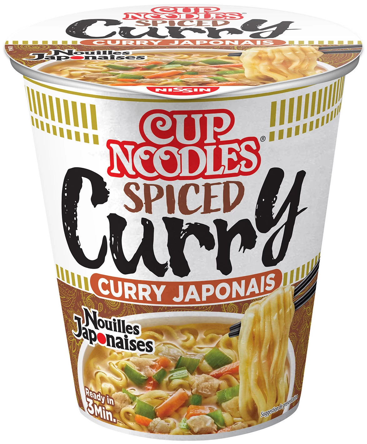Japanese curry noodles - NISSIN