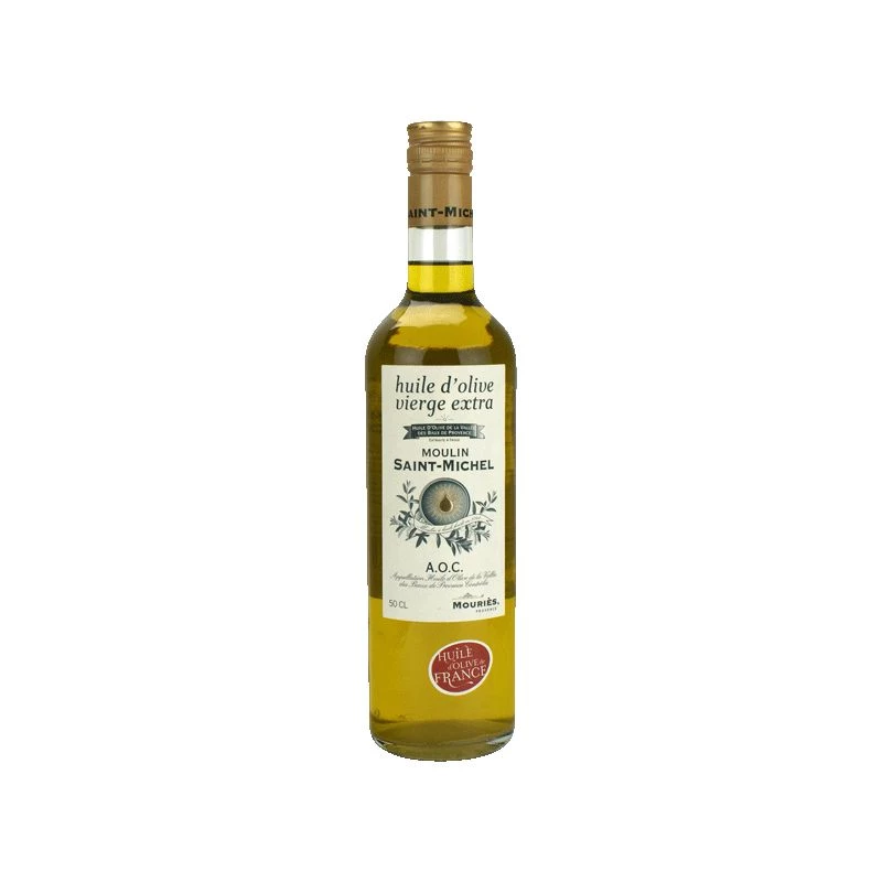 Huile d'Olive Vierge Extra, 50cl - MOULIN ST MICHEL
