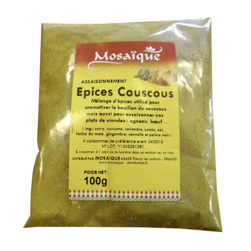 Épices couscous - MOSAIQUE