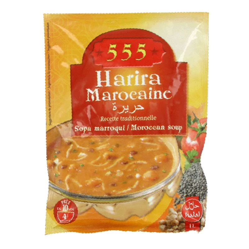 Harira Marocaina Halal 115g - 555