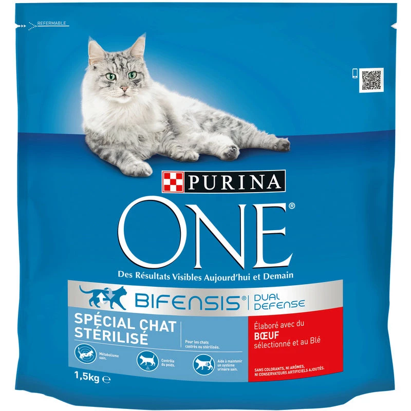 Kroketten voor gesteriliseerde katten/rundvlees 1,5 kg - PURINA