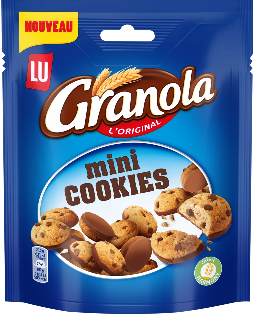 Mini Biscotti Granola 110g - LU