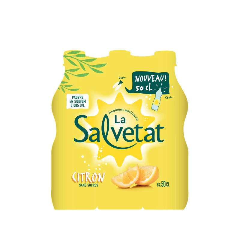 Salvetat Citron 6x50cl - LA SALVETAT