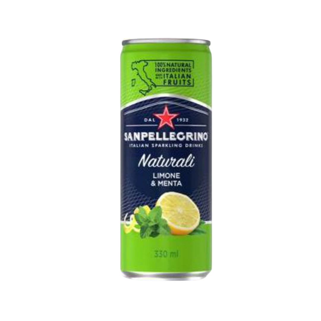 Limone & Menta flavored sparkling water 6x33cl SAN PELLEGRINO