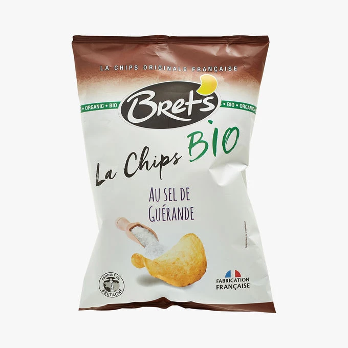 Chips Bio sel de Guérande 100g - BRET'S