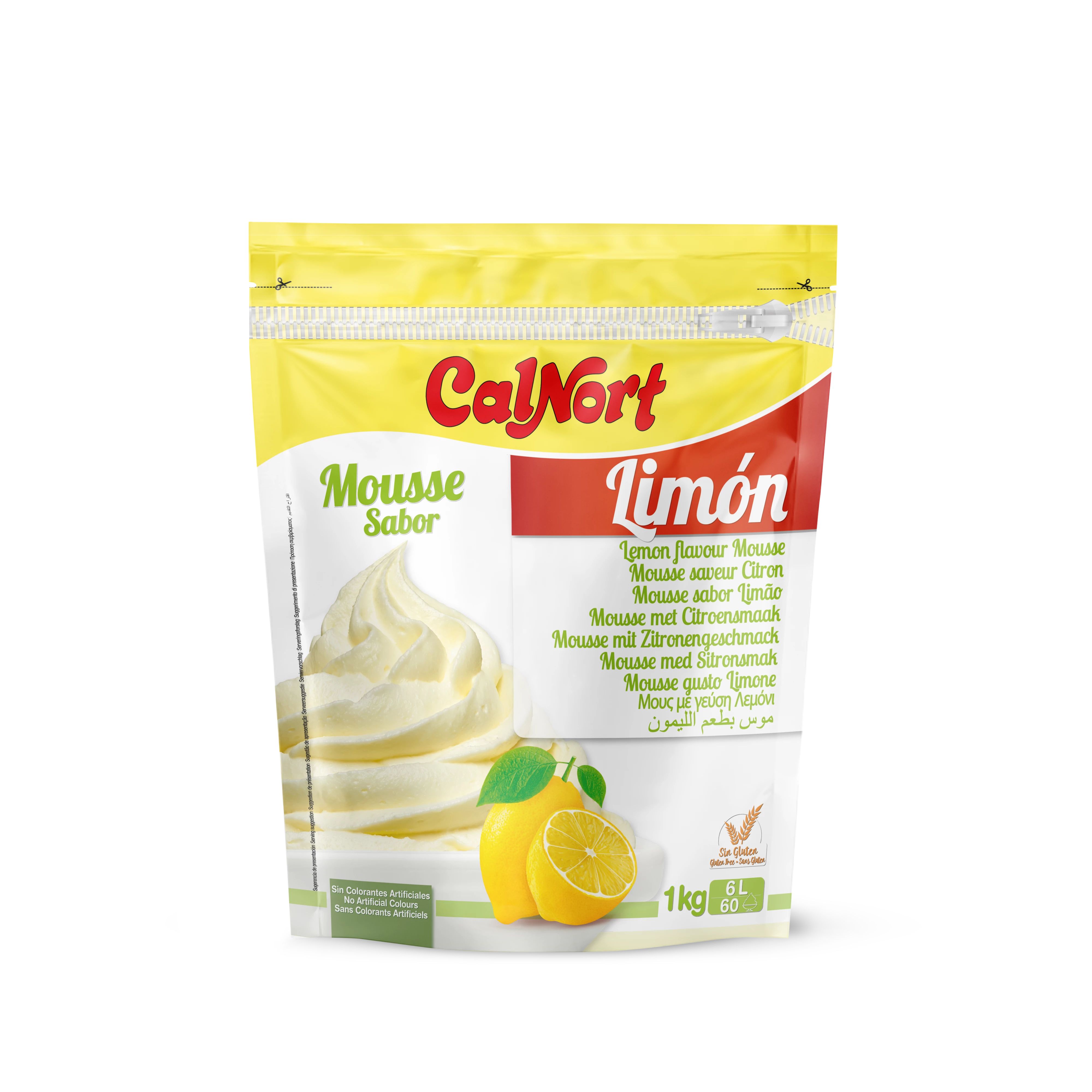 柠檬味慕斯1公斤 - CALNORT