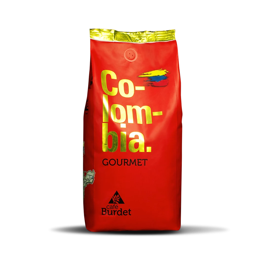 Café en grains Co-lom-bia Gourmet 1 Kg - BURDET