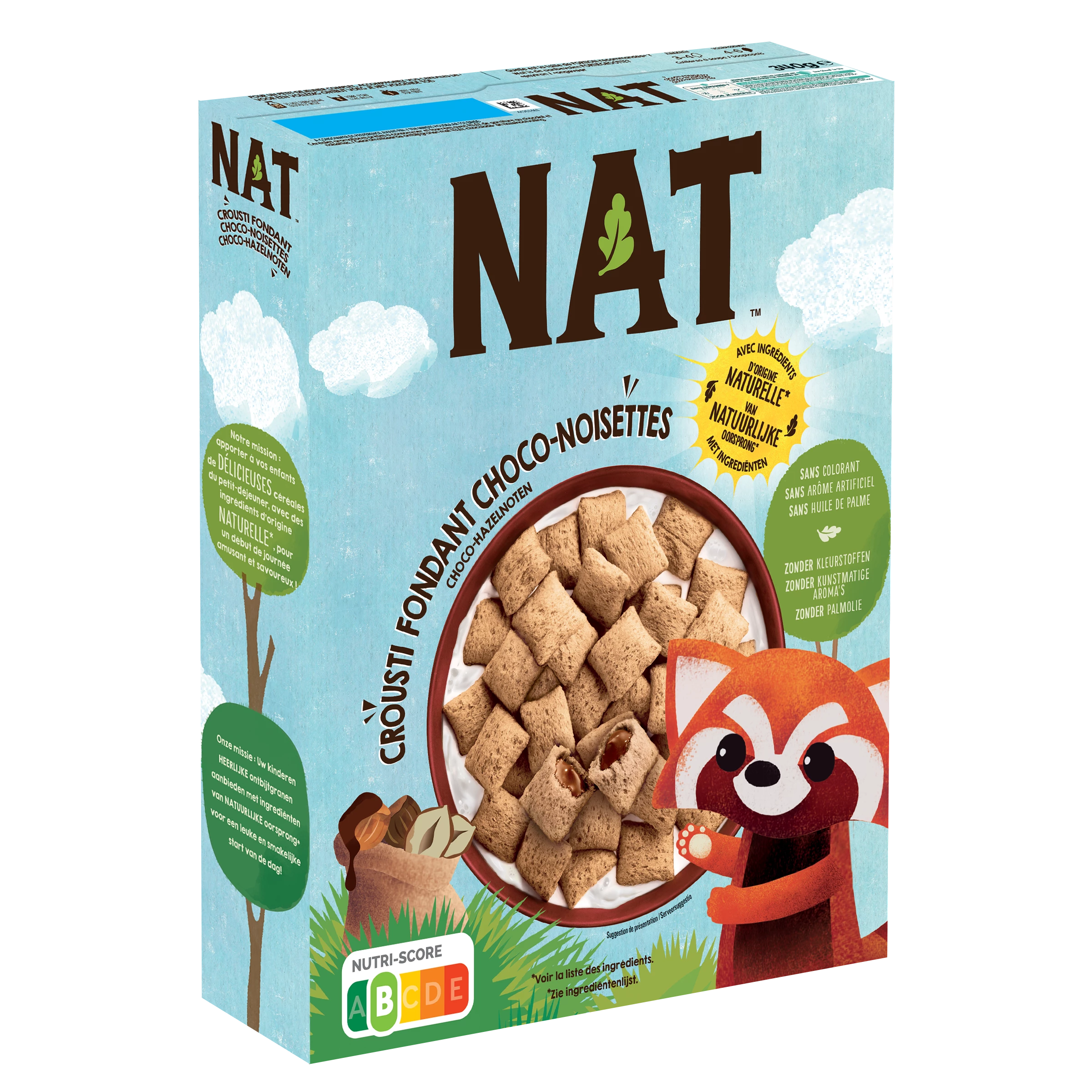 Céréales Nat Crousti Fondant 340g - NESTLE