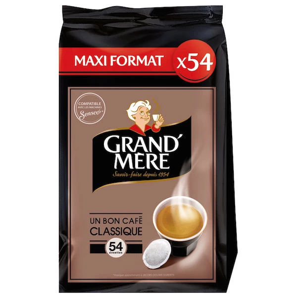 Klassische Kaffee-X54-Pads - GRAND' MÈRE