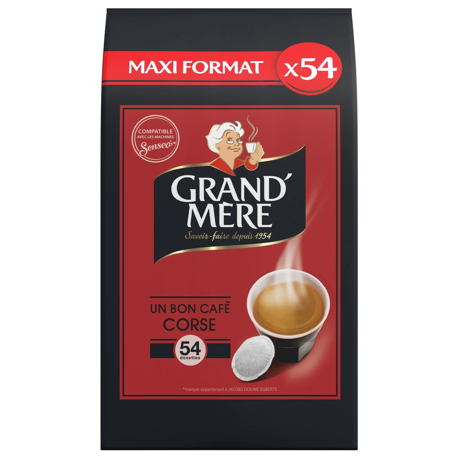 Sterke koffie X54-pads - GRAND' MÈRE