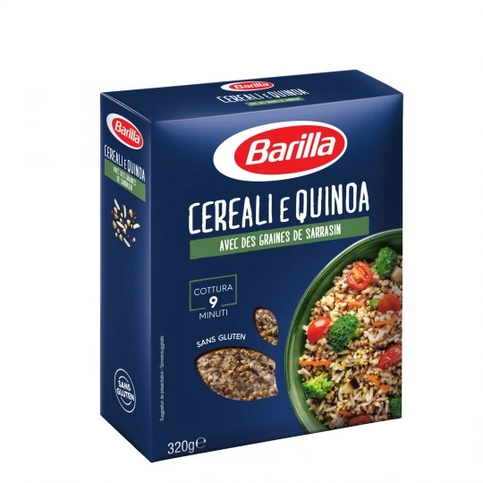 Mix céréales & quinoa sans gluten 320g - BARILLA