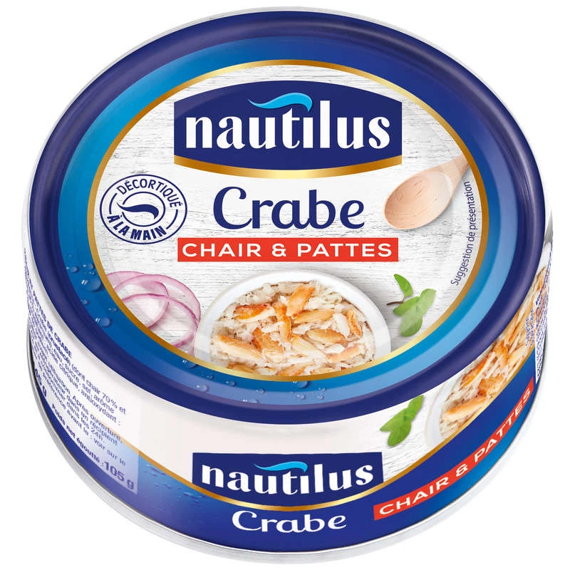 Crabe Chair & Pattes; 105g - NAUTILUS