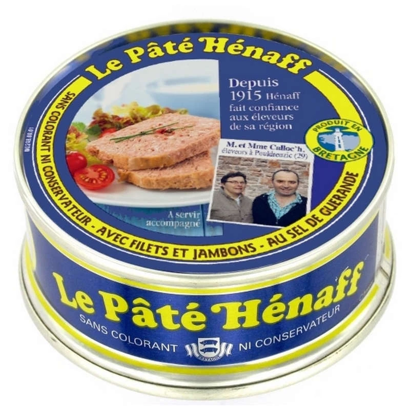 Paté De Porc 78g - Henaff