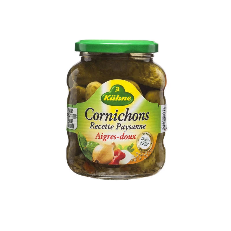 Cornichon Aigres-doux, 185g -  KÜHNE