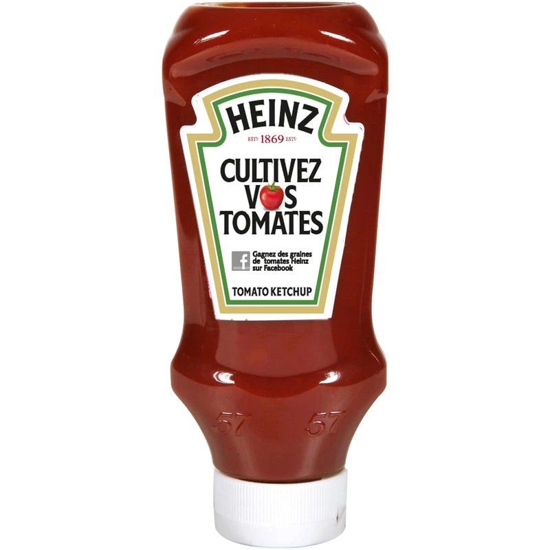 700 g ketchup van boven naar beneden Fl Heinz
